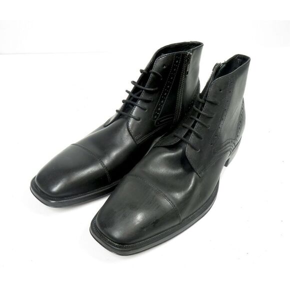 Johnston & Murphy XC Flex Connelly Chukka Boots Brogue Cap Toe Laces Men 8 EUC - Picture 5 of 9